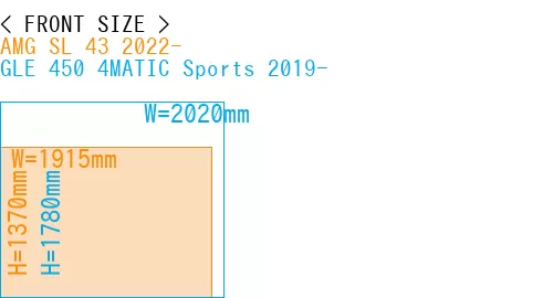 #AMG SL 43 2022- + GLE 450 4MATIC Sports 2019-